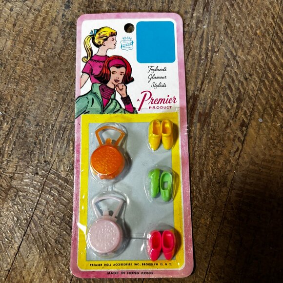 Topper Dawn doll accessories Premier Glamour Stylists purses shoes unopened pack - Picture 1 of 2